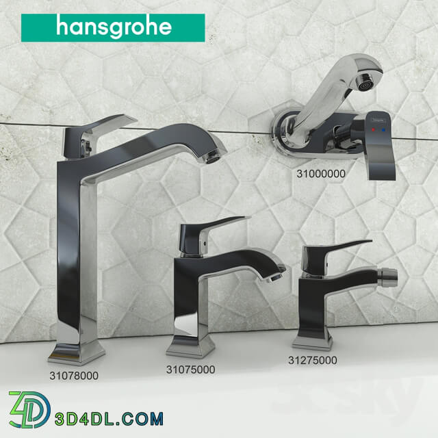 Collection of mixers Metris Classic by Hansgrohe. Part 1