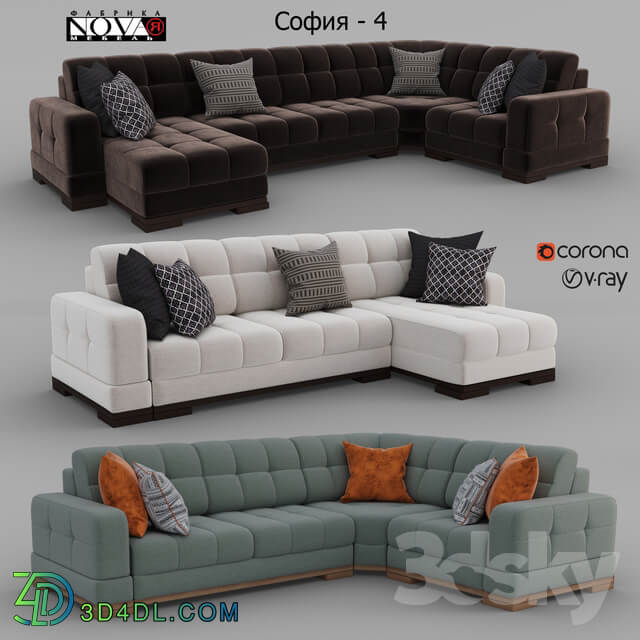 Sofas Sofia 4 Factory NOVAYA Furniture