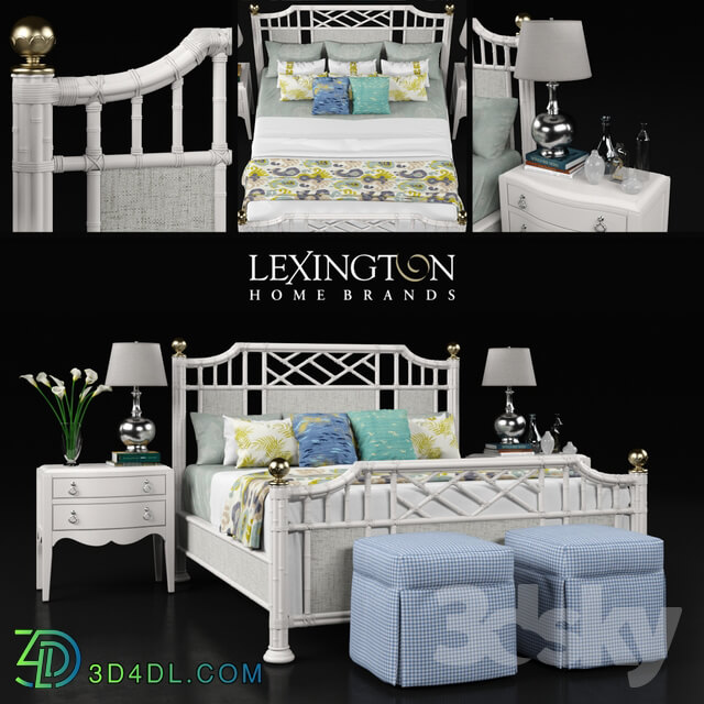 Bed LEXINGTON Pritchards Bay Panel Bed