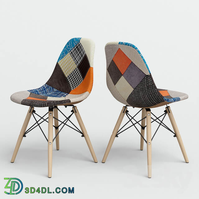 Chair Eames Style DSW Patchwork.