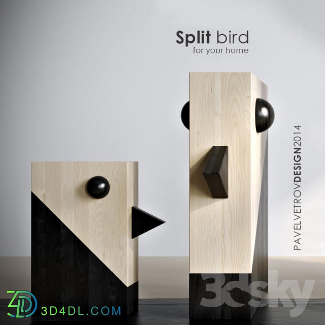 Other decorative objects Split Bird