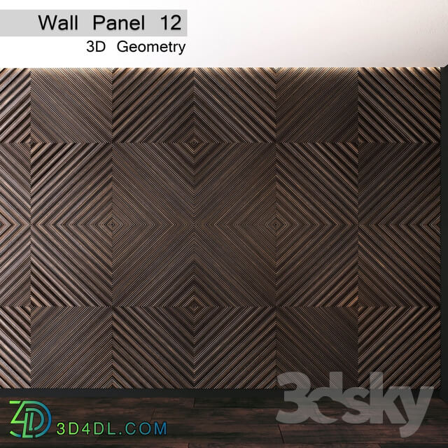 Wall Panel 12. 3D Geometry