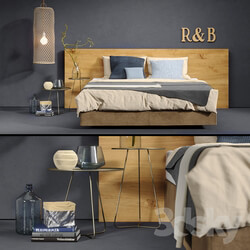 Bed Bed Moeller Design Forest 