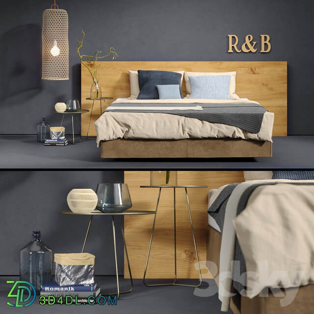 Bed Bed Moeller Design Forest