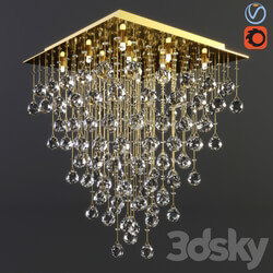 Maytoni Modern Swirl MOD217 50 G Ceiling lamp 3D Models 