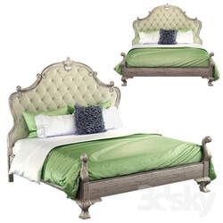 Bed Campania Upholstered Panel Bed 