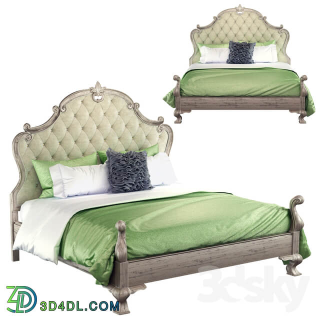 Bed Campania Upholstered Panel Bed