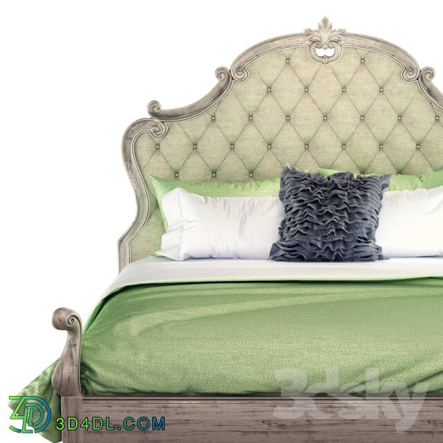 Bed Campania Upholstered Panel Bed