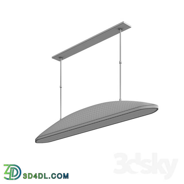 UTOPIA LARGE LINEAR PENDANT Pendant light 3D Models