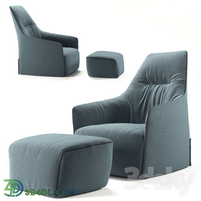 Armchair POLIFORM Santa Monika Lounge