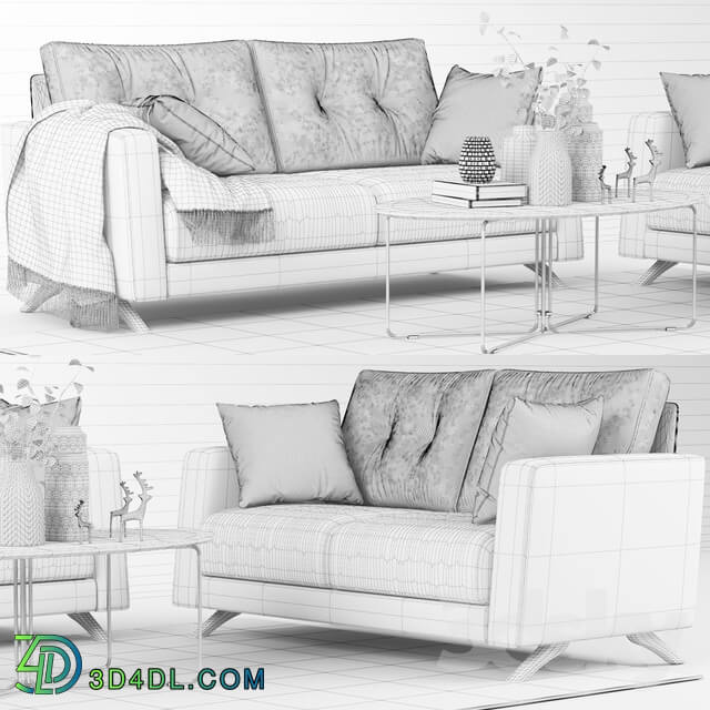 Fama Bari sofa set