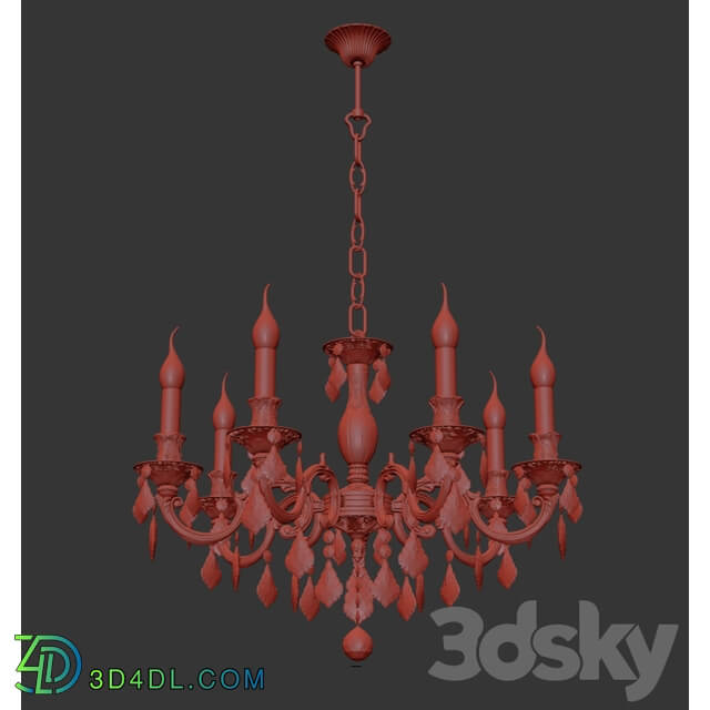 Chandelier Mannelli E 1.1.7.200 GH Pendant light 3D Models