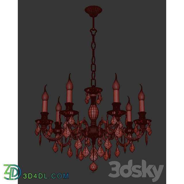 Chandelier Mannelli E 1.1.7.200 GH Pendant light 3D Models