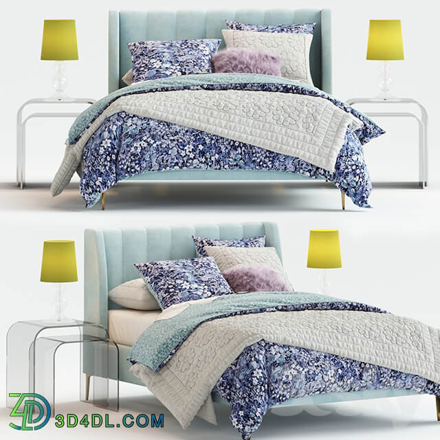 Bed Avalon Channel Stitch Bed