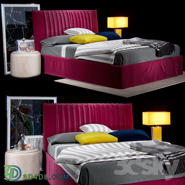 Bed bed lovely big chic bolzan letti lbcm29