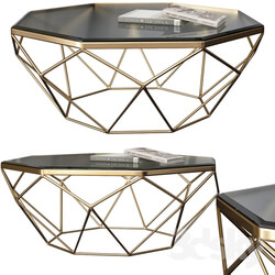 Mystique Glass Top Coffee Table 