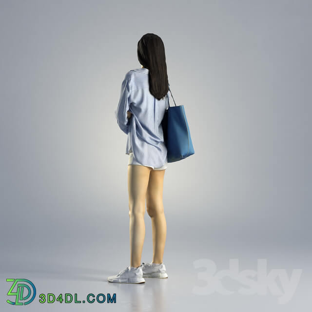 Woman Jess Casual Standing 001