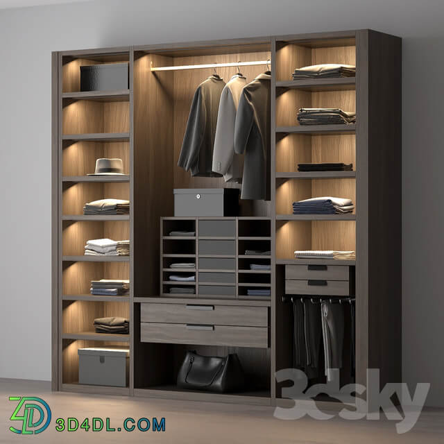 Wardrobe Display cabinets poliform