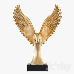 Other decorative objects Figurine Gold Eagle Wing 