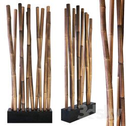 Bamboo stick decor 