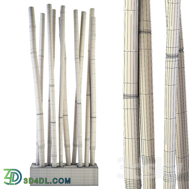 Bamboo stick decor