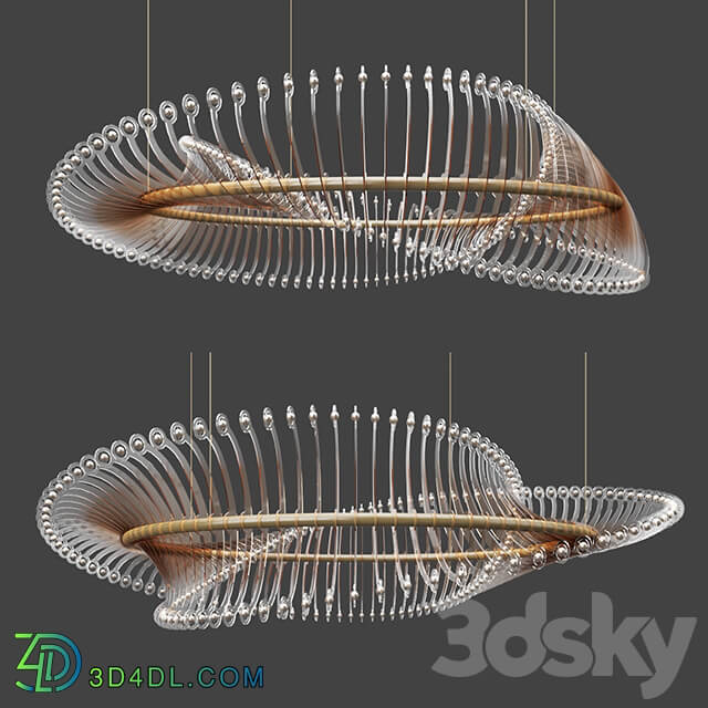 Chrysalis von Yellow Goat Design Pendant light 3D Models