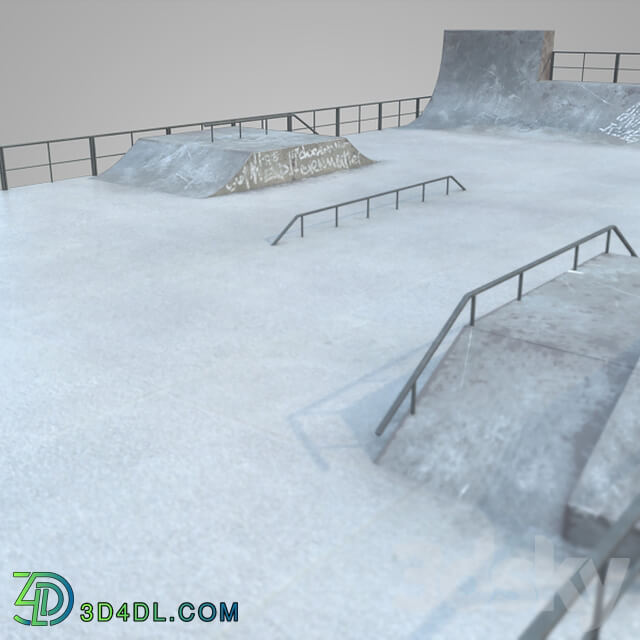 Skate park 3D Models