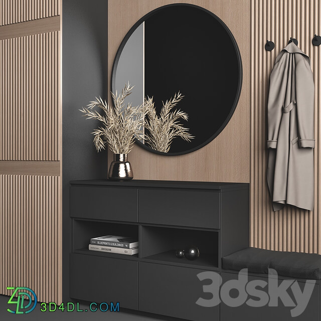 Furniture composition 52 3D Models