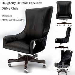 Brindle Dougherty Hairhide Executive Office Chair Working chair 
