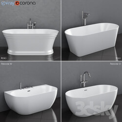 Ravak set 35 freestanding bathtub set Solo Retro Freedom W Freedom O  