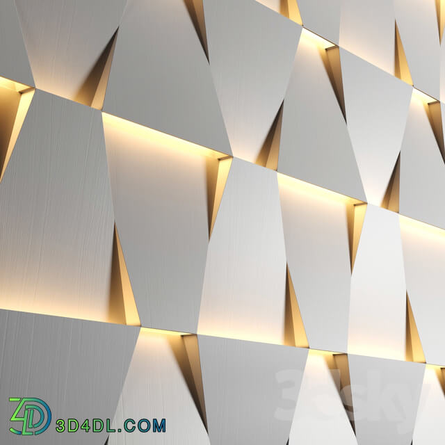 Other decorative objects Wooden led panels