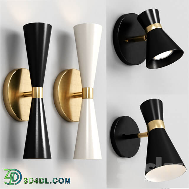 Shades of light WALL SCONCE SET