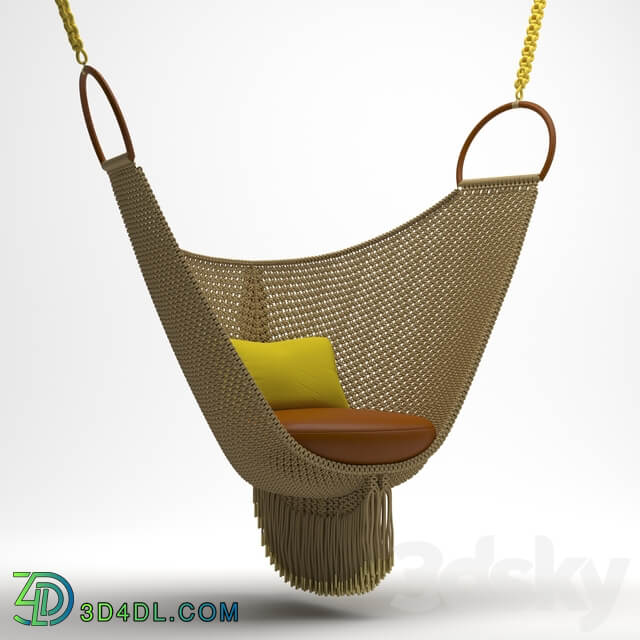Swing LouisVuitton Swing Chair By Patricia Urquiola Other 3D Models