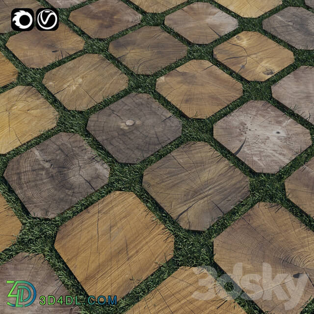 Decorative Floor 3D Models