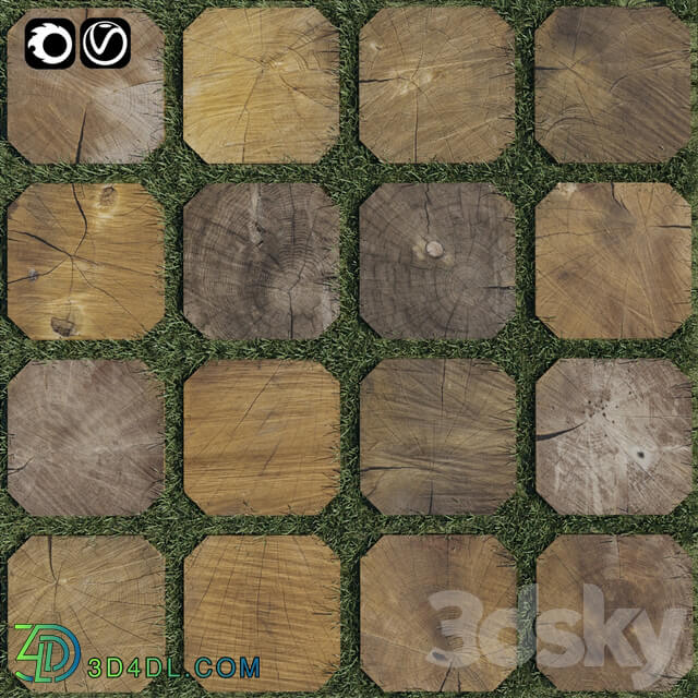 Decorative Floor 3D Models