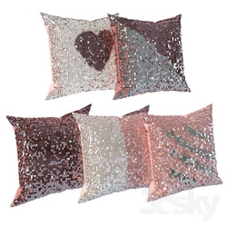 Shiny pillows 