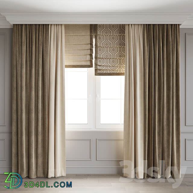 Modern style curtains 7