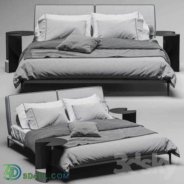 Bed bed Flexform Adda bed 2