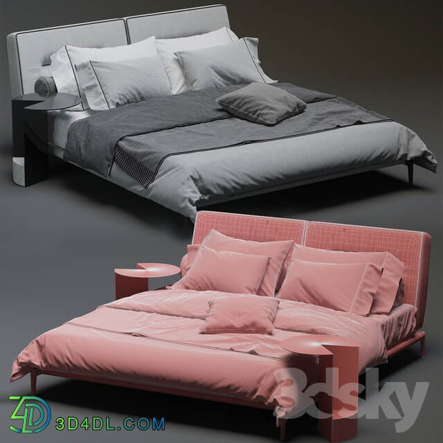 Bed bed Flexform Adda bed 2