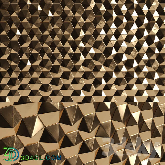 3D panels Hexagons