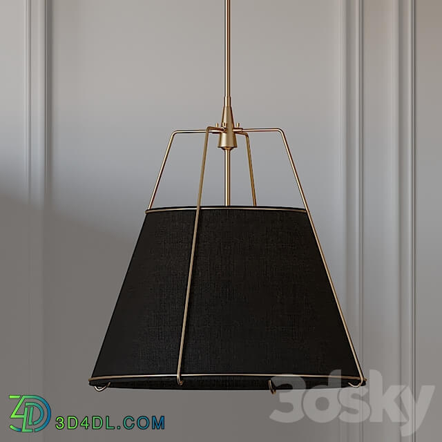 CONICAL DRUM PENDANT 2 Variants Pendant light 3D Models