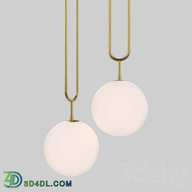 Koko Fixed Pendant Light Pendant light 3D Models