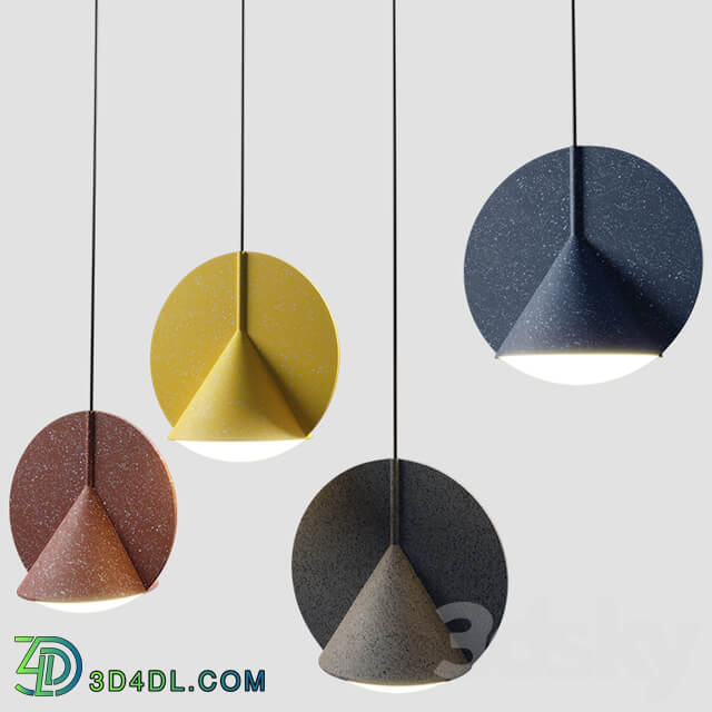 Flecks Pendant light 3D Models