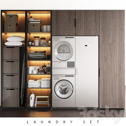 Bathroom accessories LAUNDRY SET Poliform FITTED ASKO  