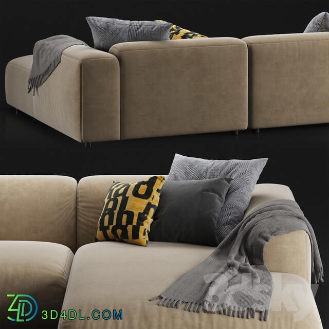 Rolf Benz freistil 187 sofa set