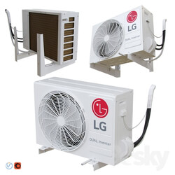 LG P12SP external air conditioning unit  
