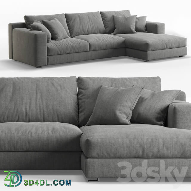 Cts Salotti Roger Corner Sofa