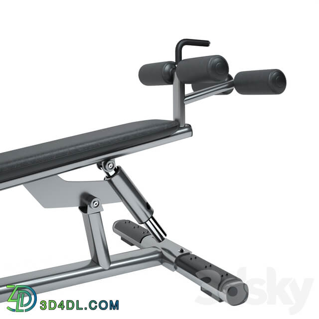 Life Fitness Signature Series Adjustable Abdominal Bench