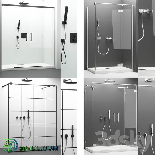 Radaway shower set Grohe appliances