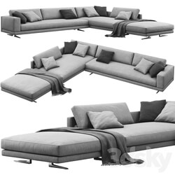 Poliform Mondrian corner sofa 